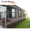 Modern design Aluminum metal balcony railing Design aluminum railing stair railing
