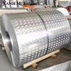1100 1050 1060 3003 5052 5754 6061 6082 5-bar tread anti-slip embossed aluminum check plate