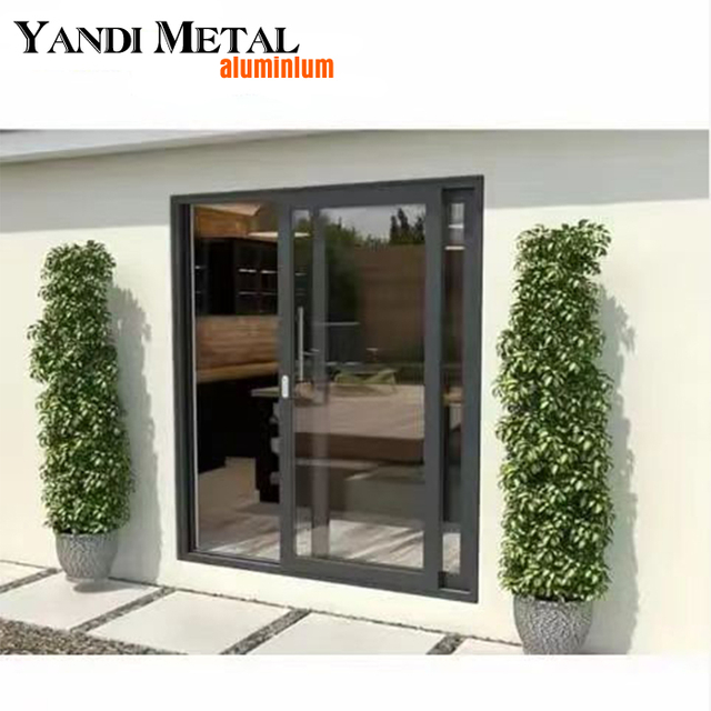 The factory supplies aluminum safety doors in various design styles for home swing aluminum insulation