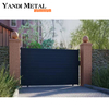 Aluminum French style overall privacy sliding door design Aluminum 6000 series aluminum sliding door