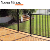 Hot aluminum alloy metal fence tubular decorative swimming pool garden aluminum fence