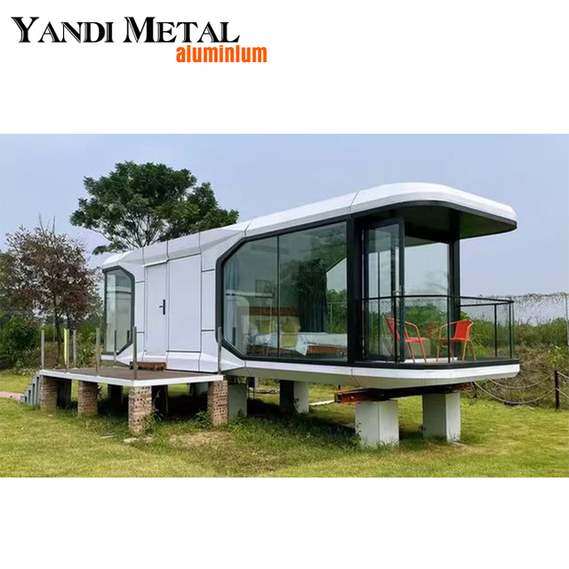 Newly designed container small family modular house prefabricated capsule room for boarding capsule room