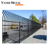 Outdoor aluminum frame privacy fence for garden and home