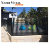 Best selling aluminum garden fence panel fence with durable quality powder paint for homes and gardens