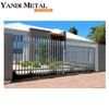 Custom popular modern style cheap guardrail plate animal safety privacy fence outdoor screen aluminum fence