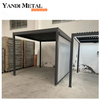 Outdoor sun protection wind control pergola metal roof aluminum pergola shade