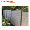 Wood plastic composite wood plastic fence for warehouse home garden fence