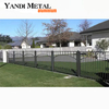 Factory supply aluminum fence panels Pool fence Aluminum metal garden aluminum strip fence