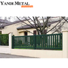 Outdoor rust-proof aluminum shutters Metal fence residential courtyard aluminum privacy slatted fence panels