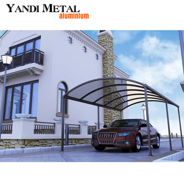 Aluminum carport Hot selling economical attractive aluminum carport aluminum glass roof