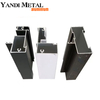 Wardrobe glass door aluminum Yandi aluminum