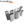 Hot 6000 series aluminum rectangular tube anodized square aluminum profile 6061/6063