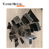 Custom powder coated Aluminum extruded profiles form Yandi Aluminum