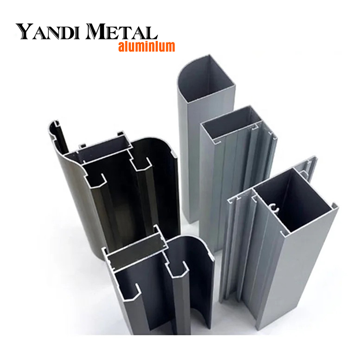 Custom industrial extruded aluminum profiles