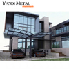 Metal shed Custom shed Parking system Alloy aluminum shed Double garage canopy Aluminum shed polycarbonate