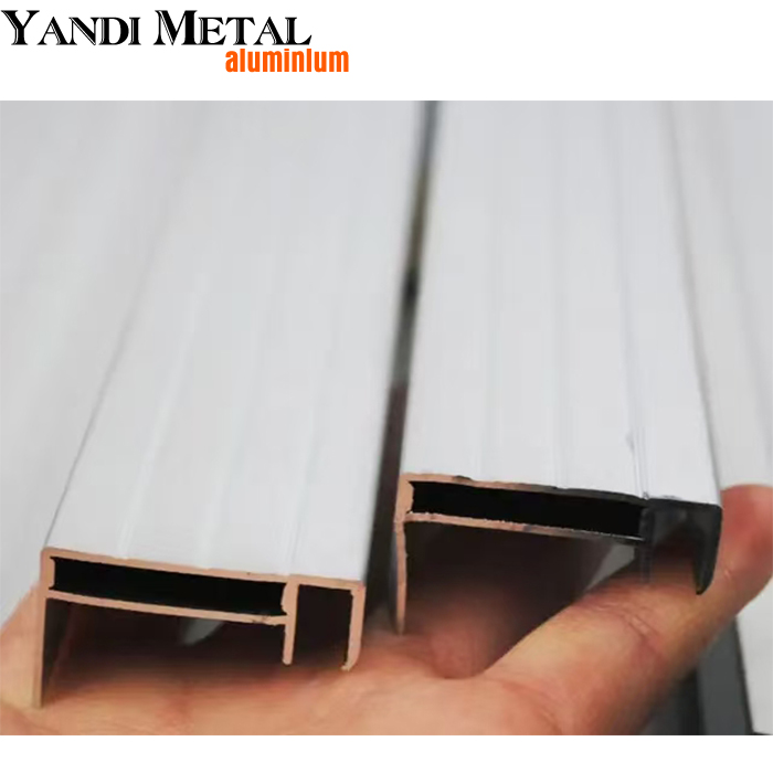 6063-t5 Anodized aluminum, OEM aluminum profile solar panel mounting structure