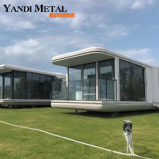 40 feet Living Capsule Hotel mobile prefabricated container, capsule with kitchen and bathroom