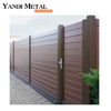 High quality decorative wood plastic composite wood plastic home garden garden fence board