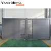 Factory direct industrial custom gate and fence wall design aluminum gate fence