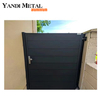 Decorative aluminum single gate boundary wall Aluminum entrance door main gate Electric sliding aluminum gate