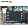 Modern front entrance alloy folding sliding aluminum doors for frameless and sliding door profiles
