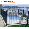 Custom popular modern style cheap guardrail plate animal safety privacy fence outdoor screen aluminum fence