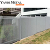 Custom popular modern style cheap guardrail plate animal safety privacy fence outdoor screen aluminum fence