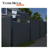 Garden pool decorated with Yandi aluminum composite aluminum fence panels