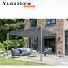 Manufacture of waterproof shutters awning aluminum pergola outdoor electric roof bioclimatic pergola