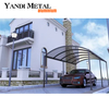 Easy to assemble polycarbonate shed aluminum pergola parking garage aluminum freestanding shed