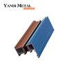 Building materials for industrial building insulation aluminum extruded profiles anodized silver frames