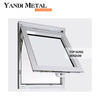 Aluminum casement Windows for apartments and hotels Tempered glass Windows Aluminum window frame folding Windows