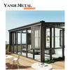 Solarium Professional custom aluminum solarium Garden Solarium glass house