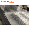 1100 1050 1060 3003 5052 5754 6061 6082 5-bar tread anti-slip embossed aluminum check plate