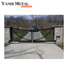 The latest outdoor gates Private metal Aluminum automatic revolving doors House driveway aluminum doors
