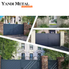 Aluminum French style overall privacy sliding door design Aluminum 6000 series aluminum sliding door