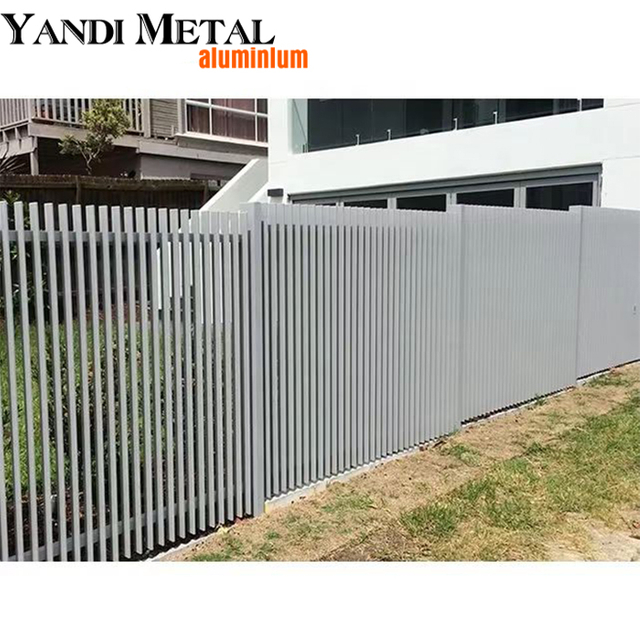 Hot aluminum privacy fence Custom-designed aluminum safety garden fence