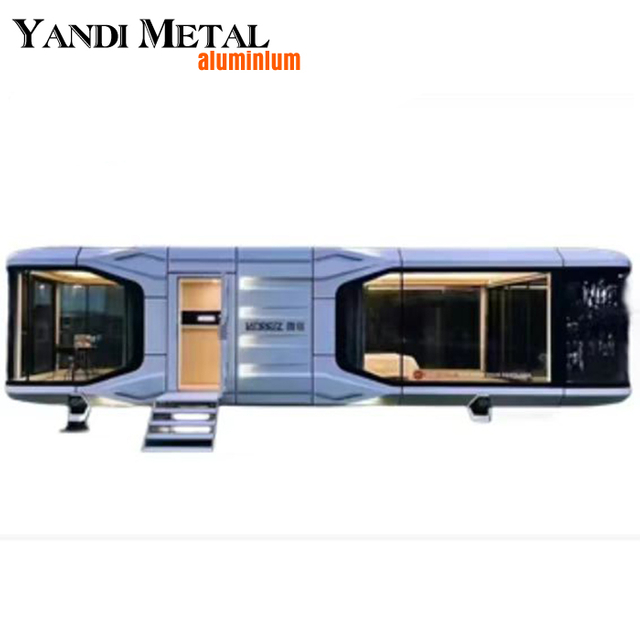 Luxury Prefabricated home Mobile home prefabricated modular family space capsule for scenic resort tourist venues