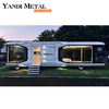 Custom luxury mobile home Prefabricated homes for easy installation of space capsule houses outdoors