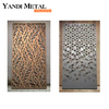High quality decorative garden patio house fence laser-cut WPC panels