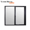 Ce standard Champagne aluminum sliding window glass doors and Windows Bronze sliding window Aluminum window