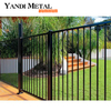 Classic outdoor aluminum garden fence Aluminum fence House balcony backyard pool metal custom fence