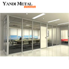 House exterior design Aluminum 6000 series alloy frame glass home bathroom door