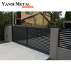 Modern front entrance alloy folding sliding aluminum doors for frameless and sliding door profiles