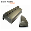 Frame anodized aluminum extruded profile material custom 60063 aluminum profile manufacturer high quality