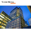 Curtain wall Operable window fixed aluminum frame interior glass sliding window aluminum curtain wall