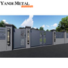 Factory wholesale combination 6063/6061/6060 T5 Aluminum balustrade gate fence gate