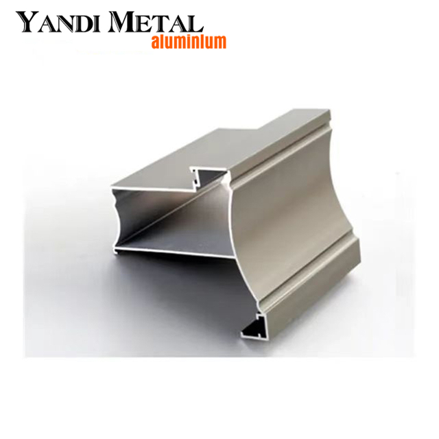 Industrial aluminum extrusion hollow profile manufacturing aluminum Windows Yandi China manufacturer window extrusion
