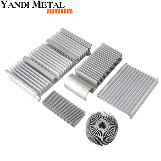 Custom Anodized Aluminum Heatsinks Profiles Aluminium Heat Sinks Extrusion