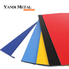 4mm PVDF ACP Aluminum composite panel curtain wall cladding PVDF